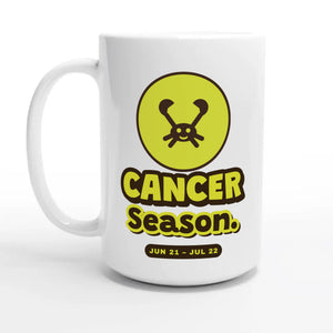 Cancer Season — 15oz coffee mug, other side