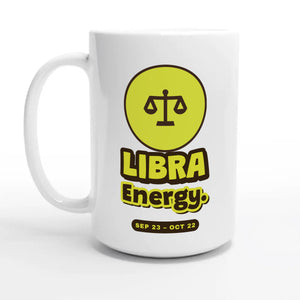 Libra Energy — 15oz coffee mug, other side
