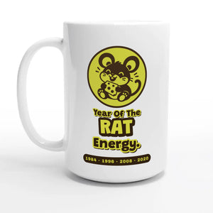 Year Of The Rat Energy — 15oz coffee mug, other side