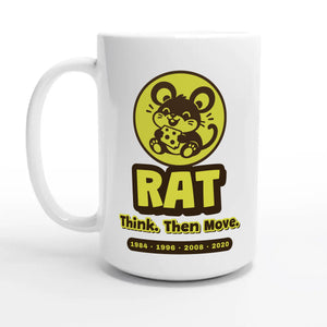 Rat • Think. Then Move — 15oz coffee mug, other side
