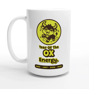 Year Of The Ox Energy — 15oz coffee mug, other side