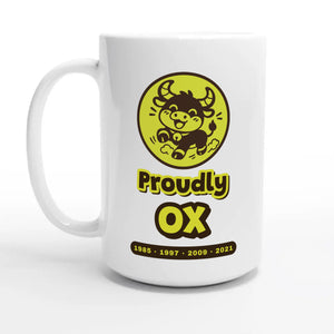 Proudly Ox — 15oz coffee mug, other side