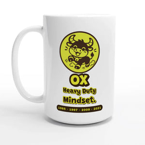 Ox • Heavy Duty Mindset — 15oz coffee mug, other side