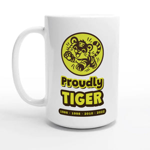 Proudly Tiger — 15oz coffee mug, other side