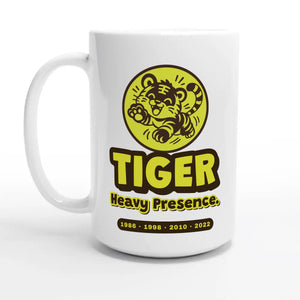 Tiger • Heavy Presence — 15oz coffee mug, other side