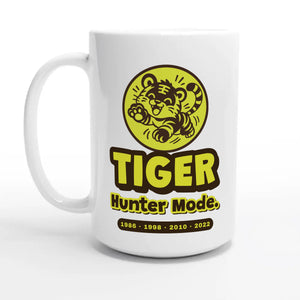 Tiger • Hunter Mode — 15oz coffee mug, other side