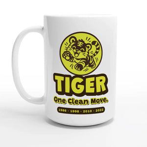 Tiger • One Clean Move — 15oz coffee mug, other side