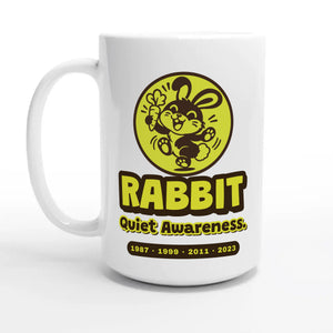 Rabbit • Quiet Awareness — 15oz coffee mug, other side