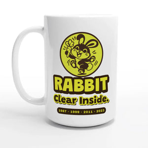 Rabbit • Clear Inside — 15oz coffee mug, other side