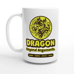 Dragon • Beyond Arguments — 15oz coffee mug, other side