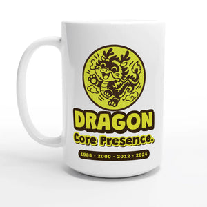 Dragon • Core Presence — 15oz coffee mug, other side