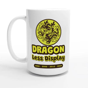 Dragon • Less Display — 15oz coffee mug, other side