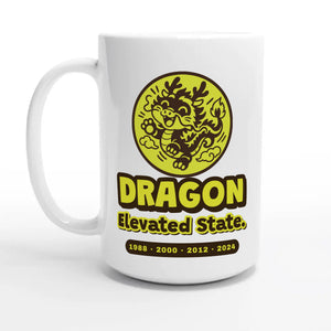 Dragon • Elevated State — 15oz coffee mug, other side