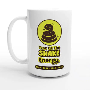 Year Of The Snake Energy — 15oz coffee mug, other side