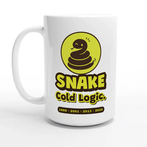Snake • Cold Logic — 15oz coffee mug, other side