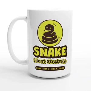 Snake • Silent Strategy — 15oz coffee mug, other side