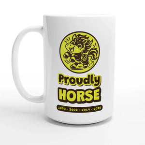 Proudly Horse — 15oz coffee mug, other side