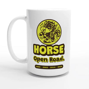 Horse • Open Road — 15oz coffee mug, other side