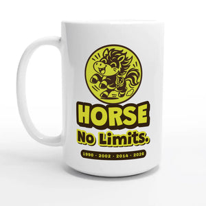 Horse • No Limits — 15oz coffee mug, other side
