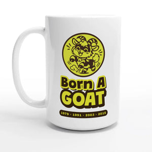 Born A Goat — 15oz coffee mug, other side