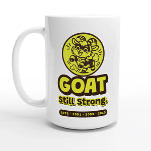 Goat • Still Strong — 15oz coffee mug, other side