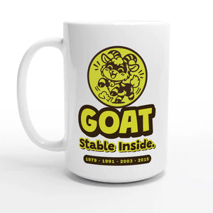 Goat • Stable Inside — 15oz coffee mug, other side