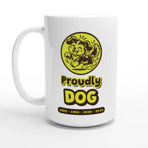 Proudly Dog — 15oz coffee mug, other side