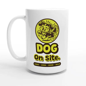 Dog • On Site — 15oz coffee mug, other side