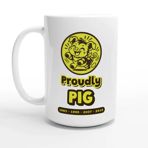 Proudly Pig — 15oz coffee mug, other side