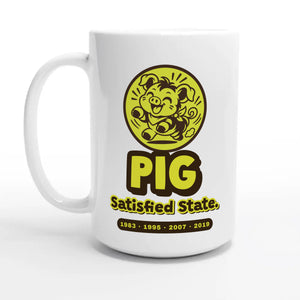 Pig • Satisfied State — 15oz coffee mug, other side